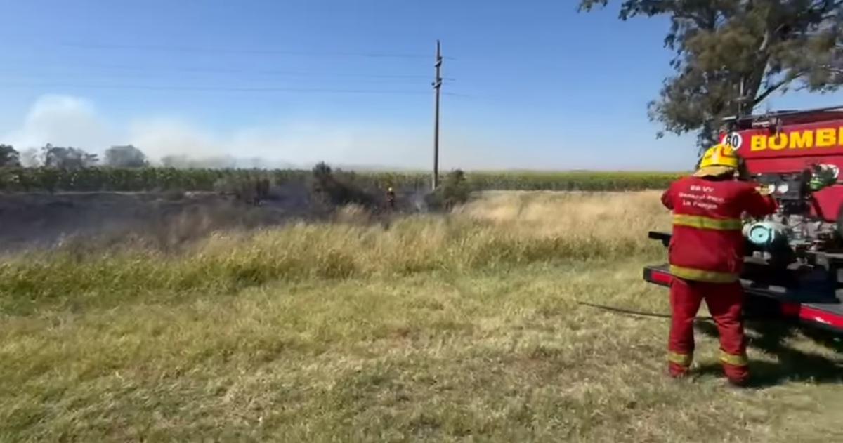 Los bomberos controlaron el foco