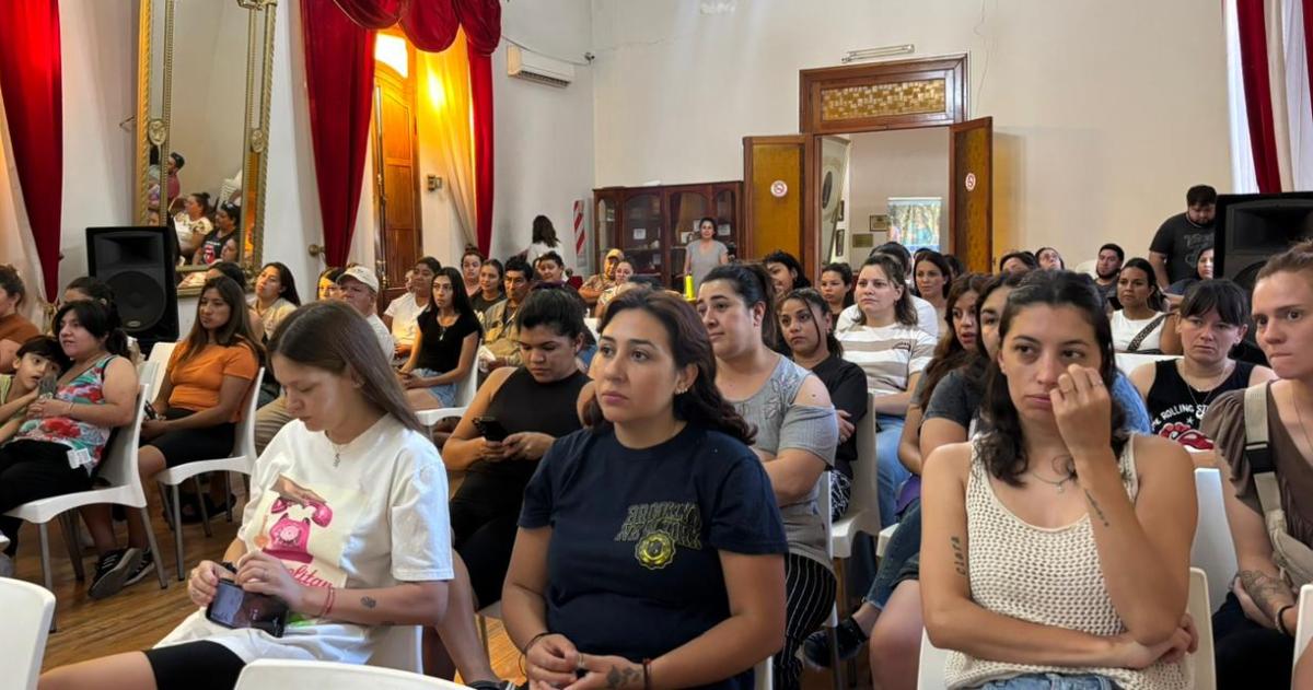 Se realizó una charla en el salón de actos de la Municipalidad