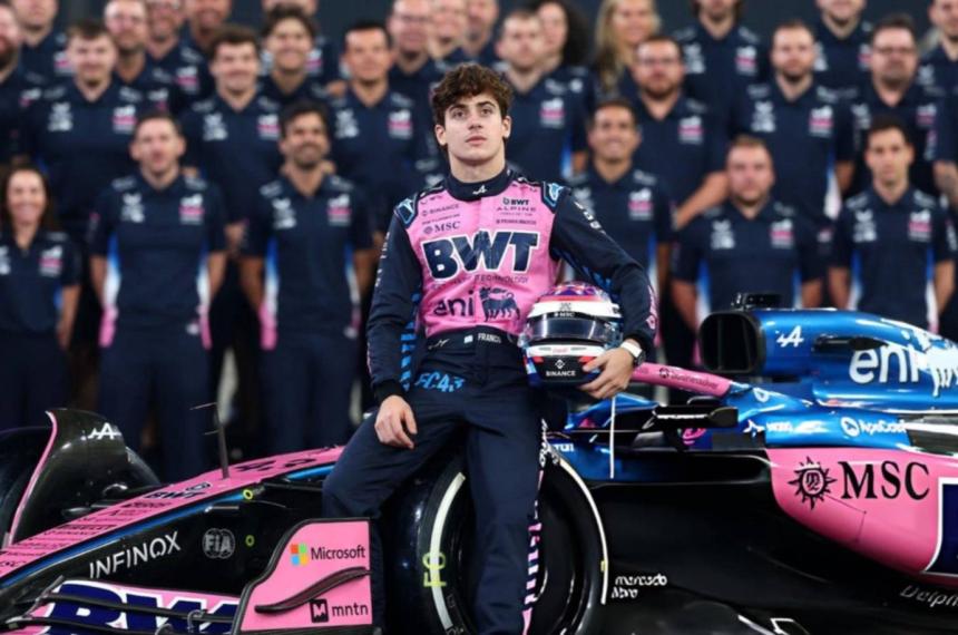 Franco Colapinto est�r presente en Barcelona