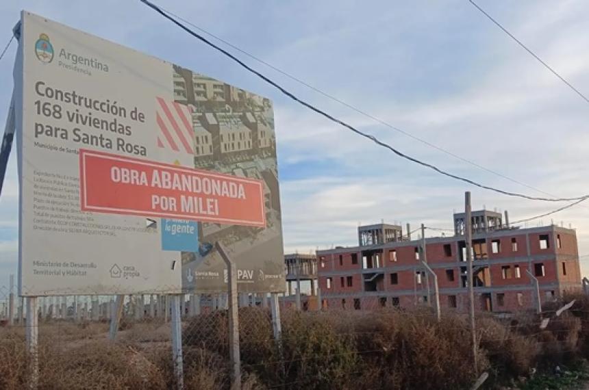 En Santa Rosa la obra del PROCREAR se encuentra sobre la calle Gaich