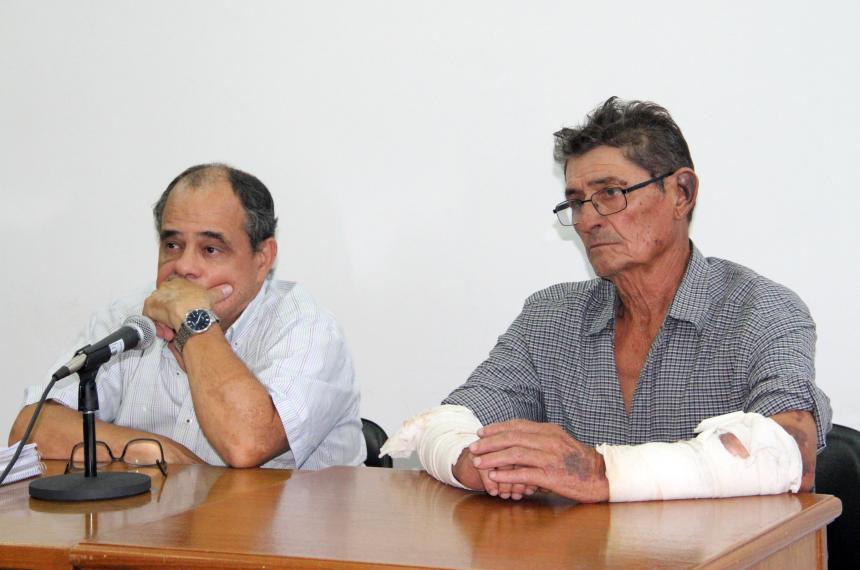 El defensor Vaccaro y el acusado Alfonzo participaron de la audiencia de formalización en Pico