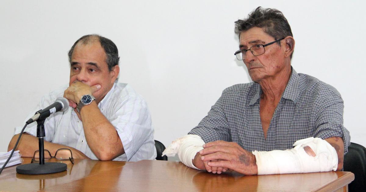 El defensor Vaccaro y el acusado Alfonzo participaron de la audiencia de formalización en Pico