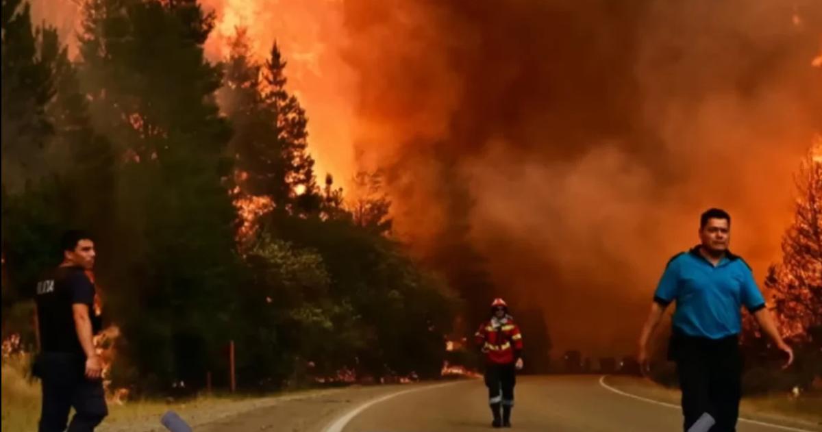 Los incendios en Chbut ponen en alerta a la UCR