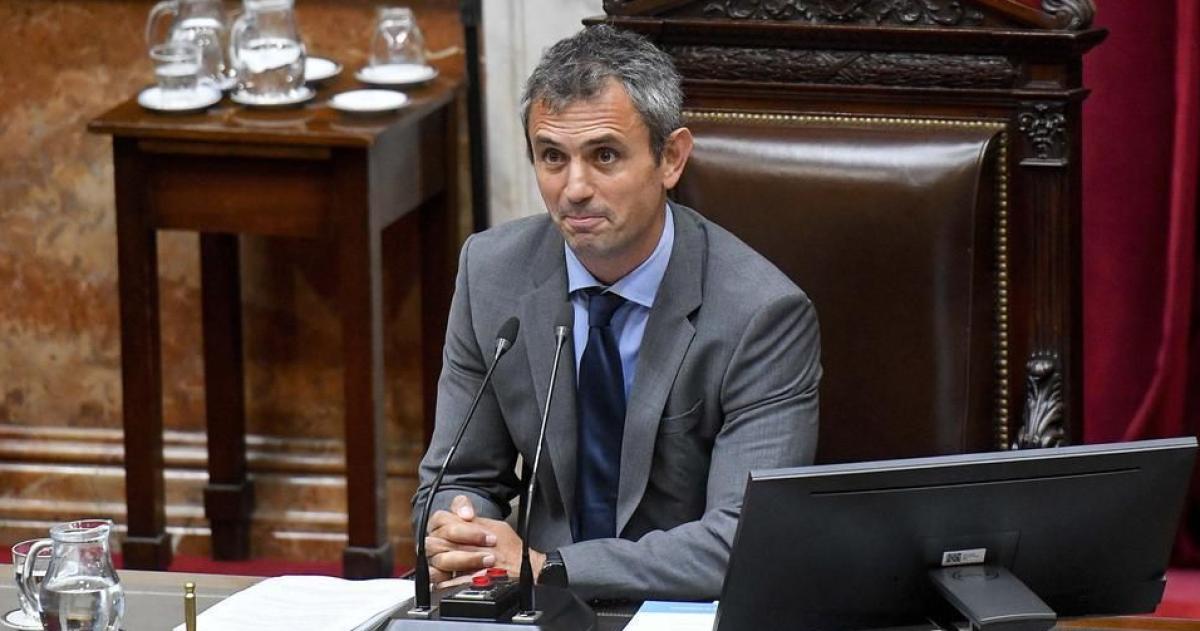 Martín Menem presidente de la C�mara de Diputados de la Nación