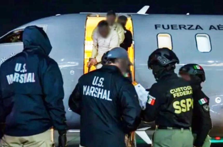 Treinta y siete capos narcotr�ficos fueron extraditados