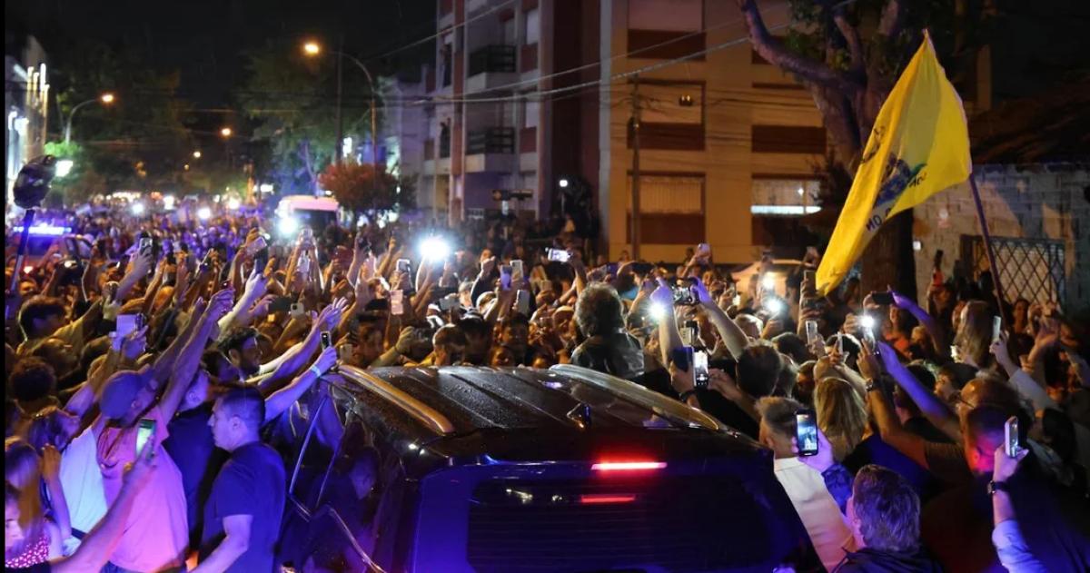 Milei estuvo en Mar del Plata