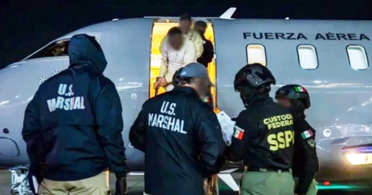 Treinta y siete capos narcotr�ficos fueron extraditados