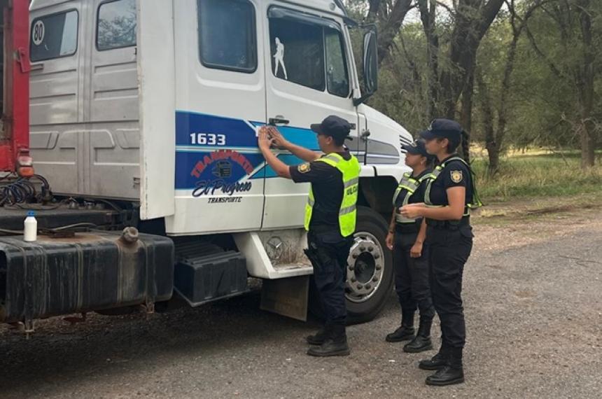 El camión viajaba desde Buenos Aires a Macachín