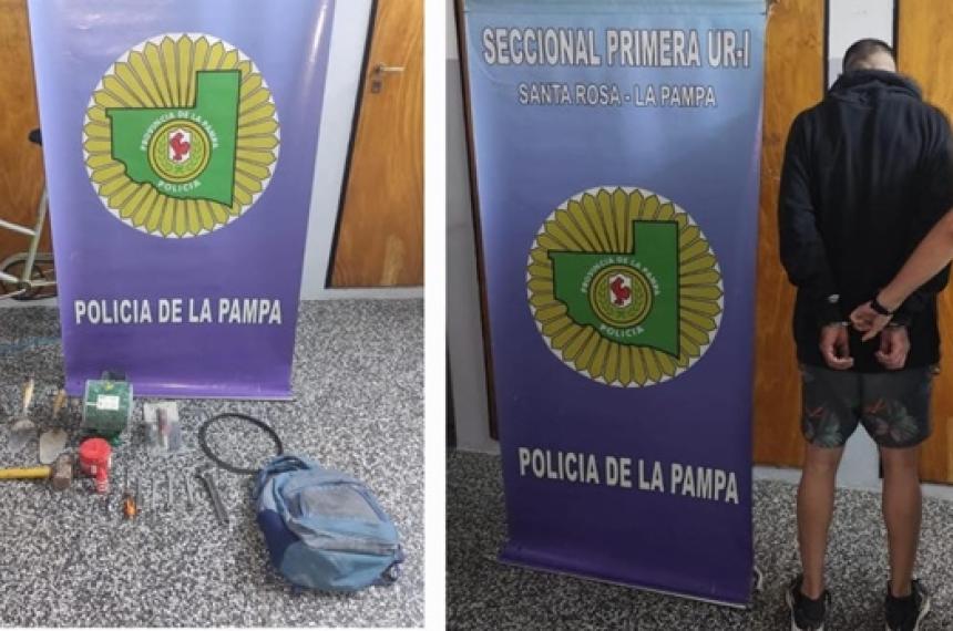 Un detenido en Villa Alonso por robo en una obra en construccioacuten 