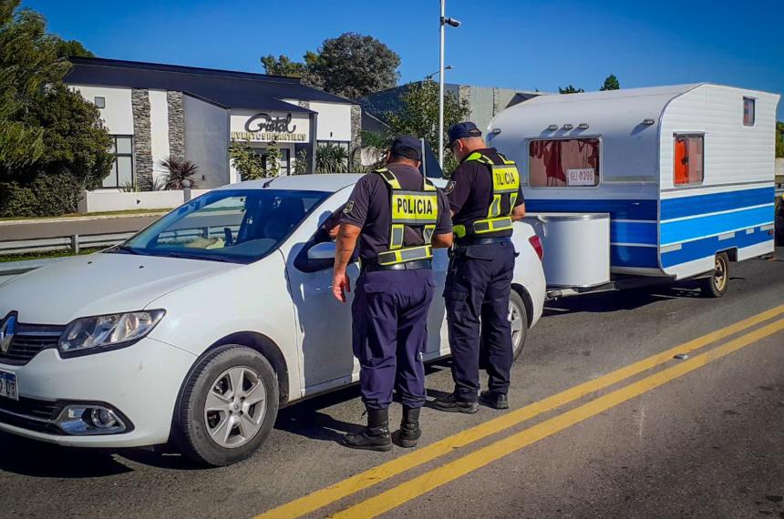 Hubo 9200 controles en una semana