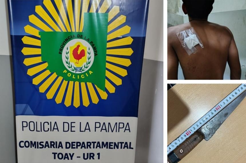 Uno de los demorados presentaba una herida de arma blanca en la espalda