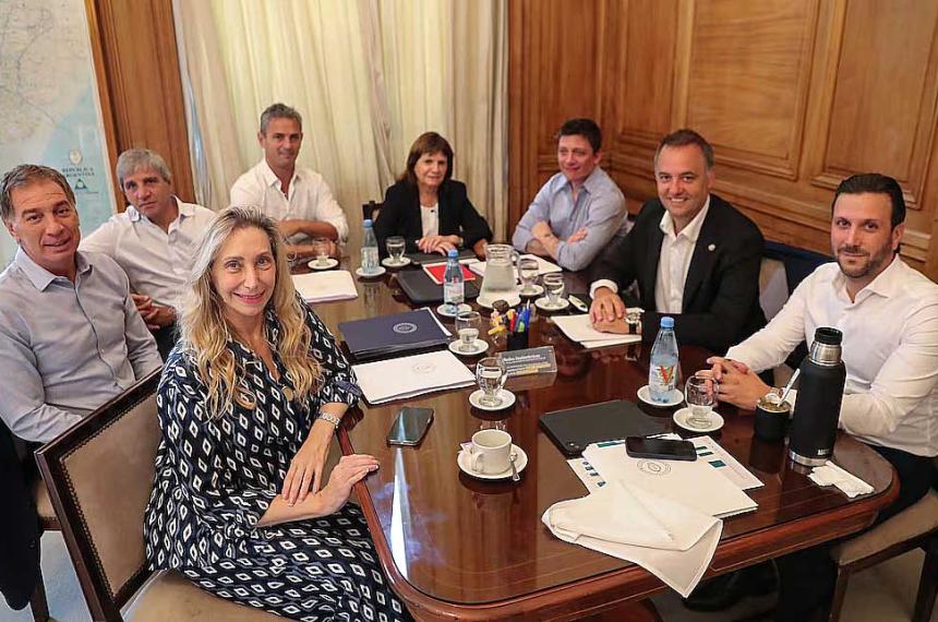 La mesa política en Casa Rosada