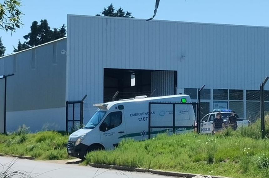 Personal de Emergencias Médicas trasladó al herido