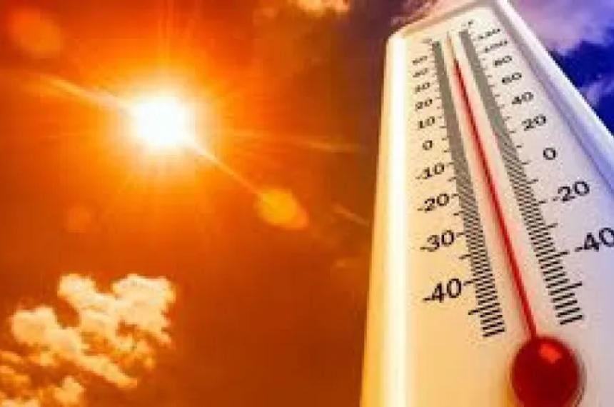 Reacutecord de calor en 25 de Mayo- 443degC