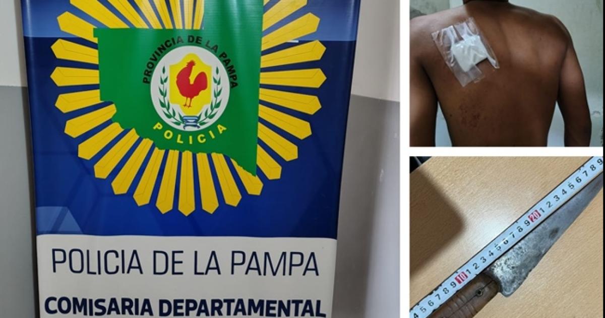 Uno de los demorados presentaba una herida de arma blanca en la espalda
