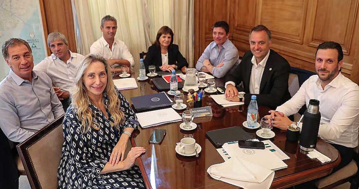 La mesa política en Casa Rosada