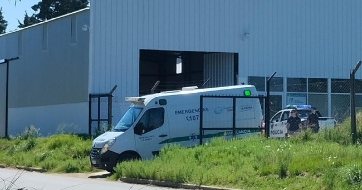 Personal de Emergencias Médicas trasladó al herido