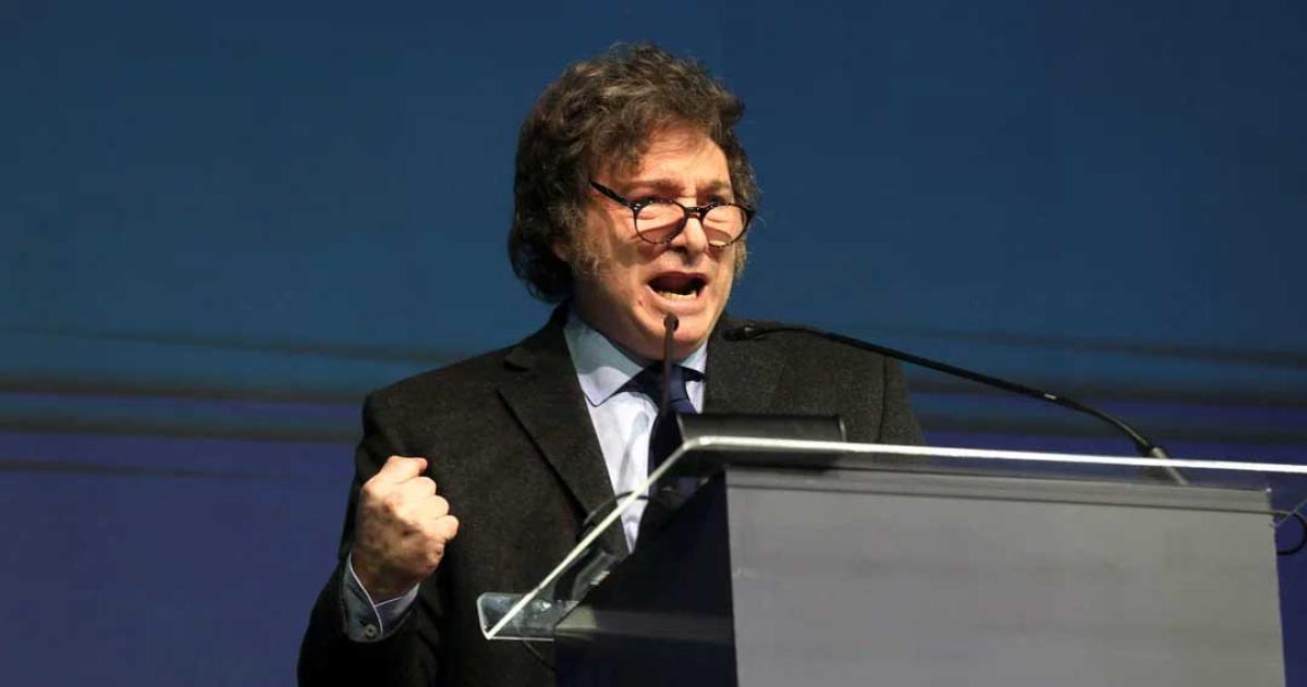 El presidente de la Nación Javier MIlei