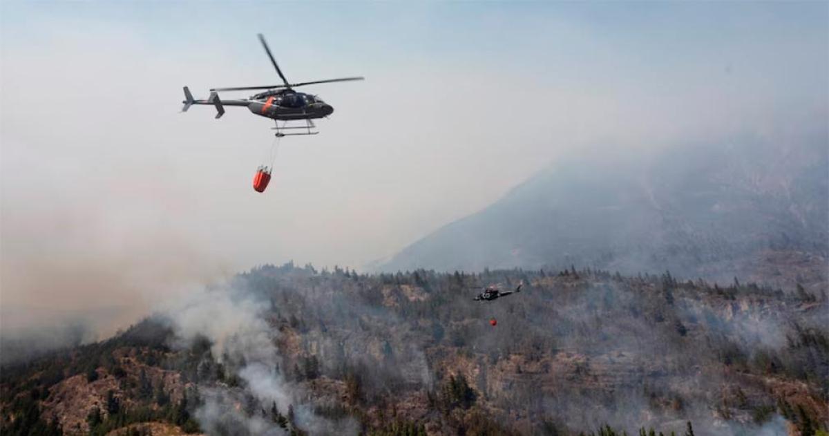 Milei habloacute de histoacuterica lucha contra el fuego en la Patagonia- 426 brigadistas 20 aeronaves y fondos mientras ya se perdieron 45 mil hectaacutereas