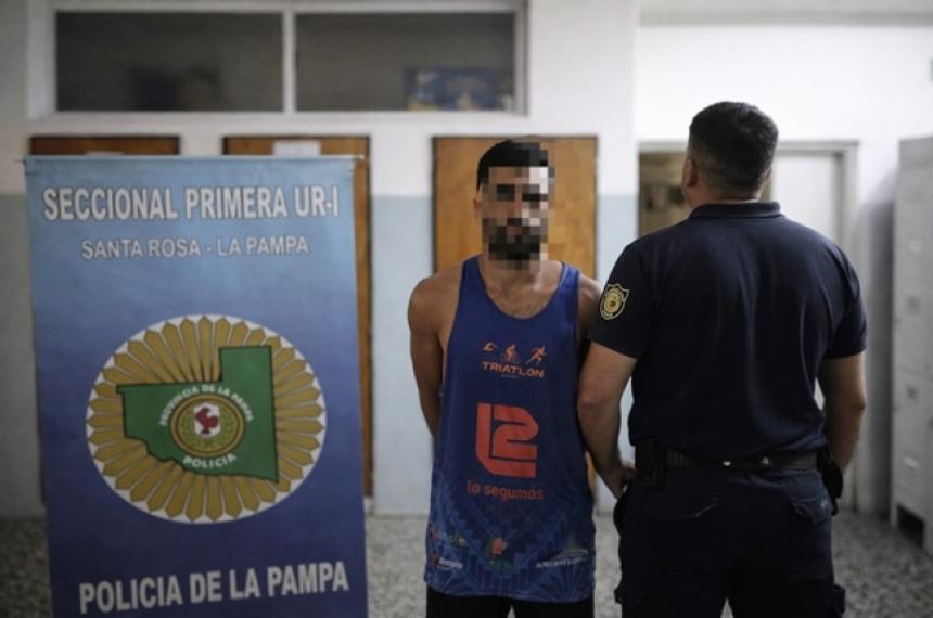 El detenido quedó a disposición de la Fiscalía