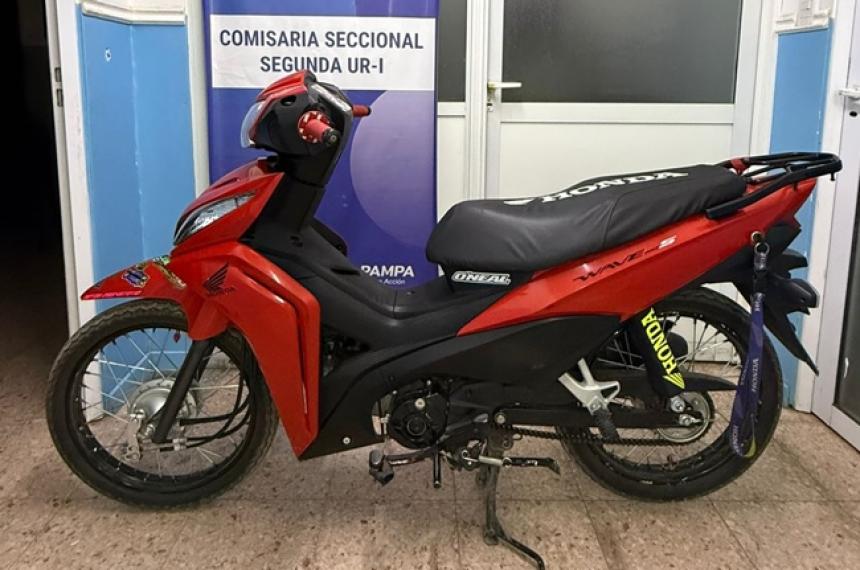 La moto fue sustraída el 4 de diciembre del 2025