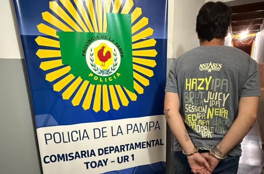 El sospechoso era buscado por otro delito en Santa Rosa