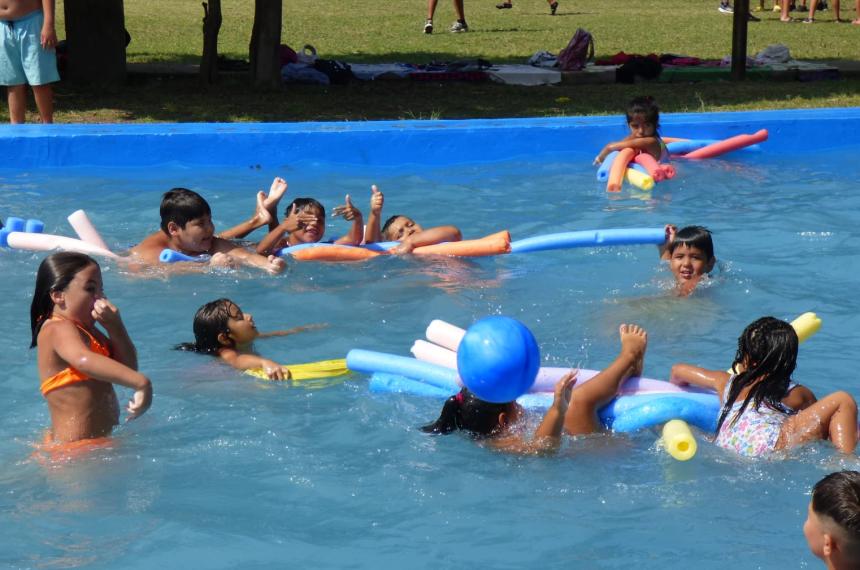 Alta participacioacuten en las colonias de vacaciones de Santa Rosa