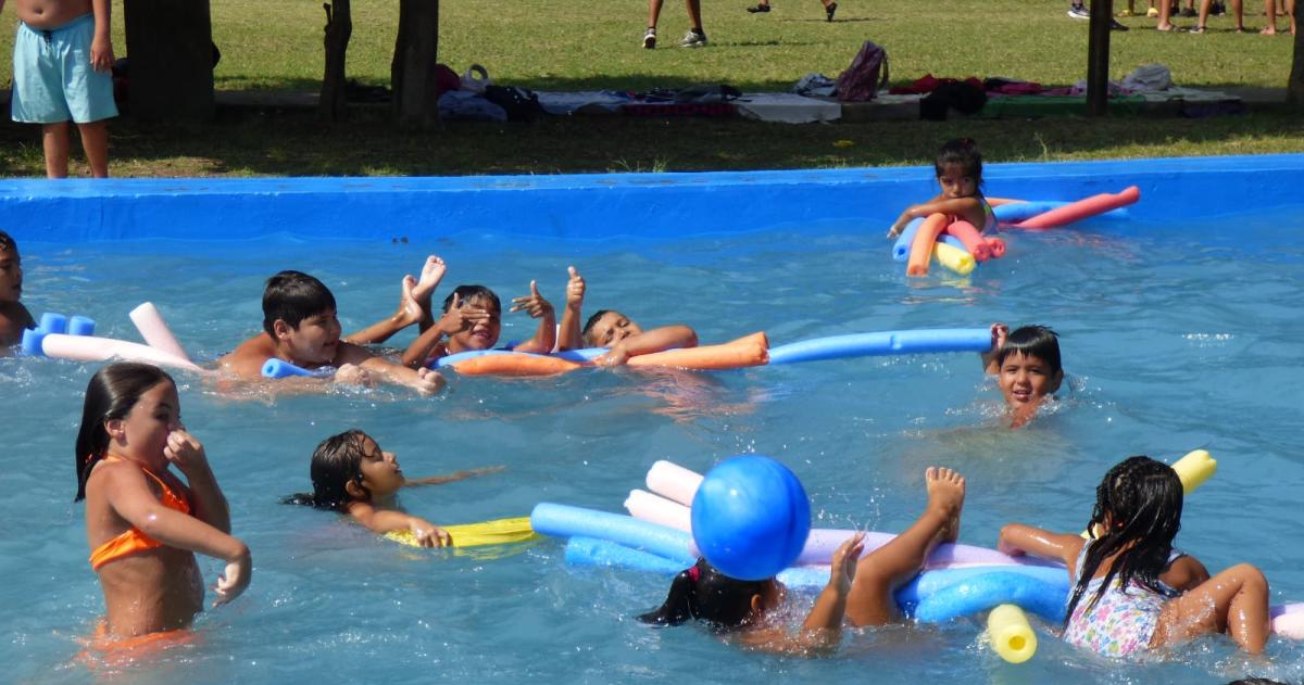 Alta participacioacuten en las colonias de vacaciones de Santa Rosa