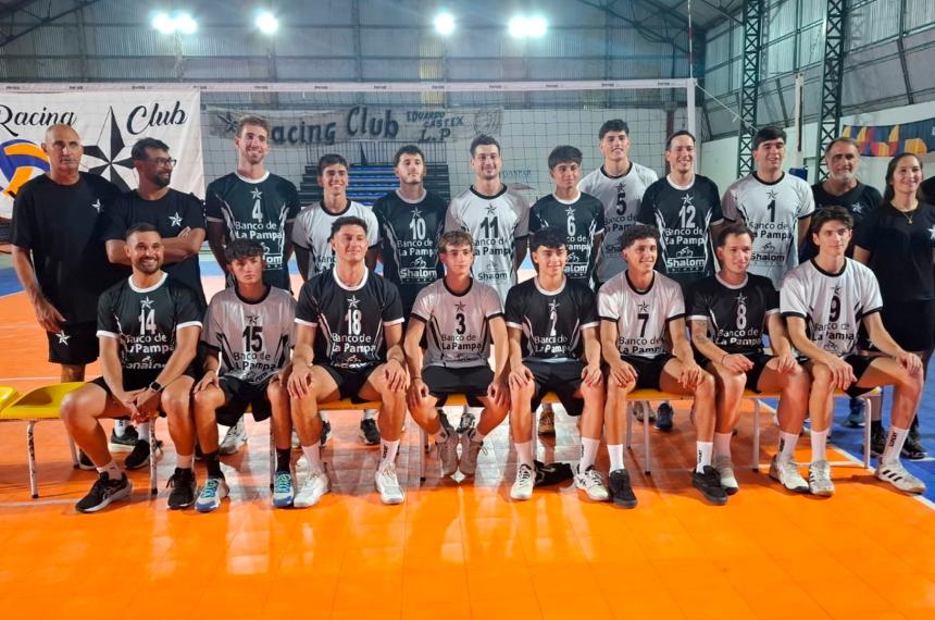 El plantel pampeano que se ilusiona con dar un salto de categoría en el voley nacional