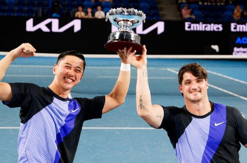 Gustavo Fern�ndez hizo dupla con el japonés Tokito Oda