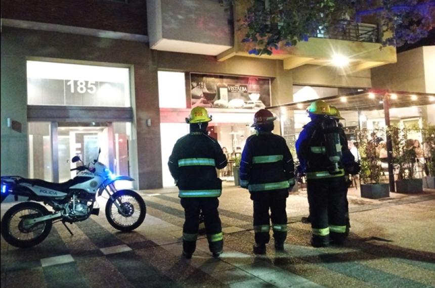 El foco se produjo en el edificio ubicado en la intersección de la Avenida y calle 5