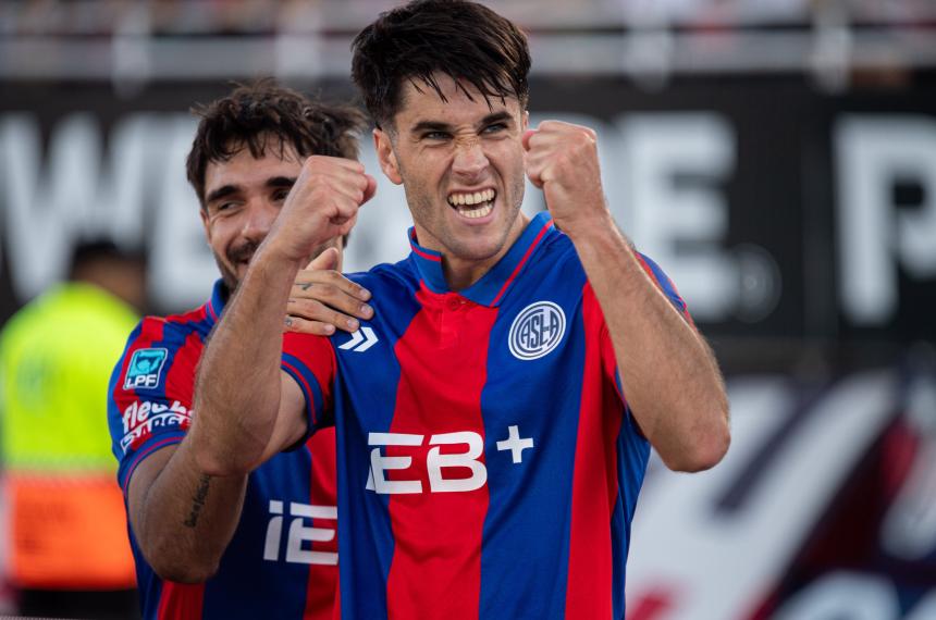 Gregorio Rodríguez goleador y figura del Ciclón