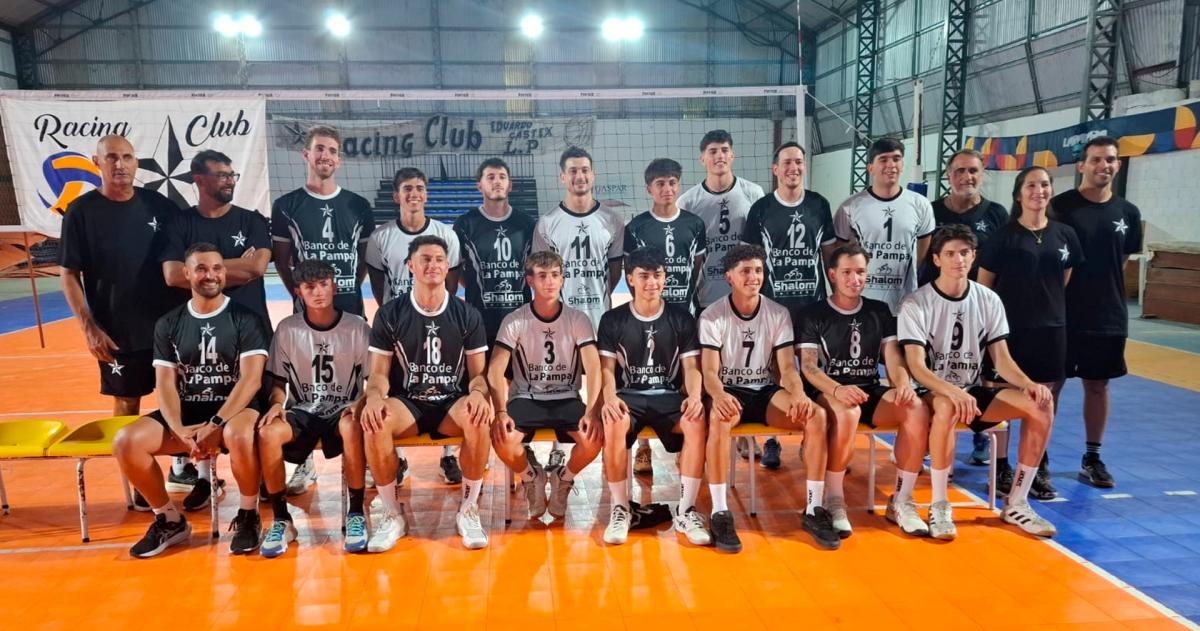 El plantel pampeano que se ilusiona con dar un salto de categoría en el voley nacional
