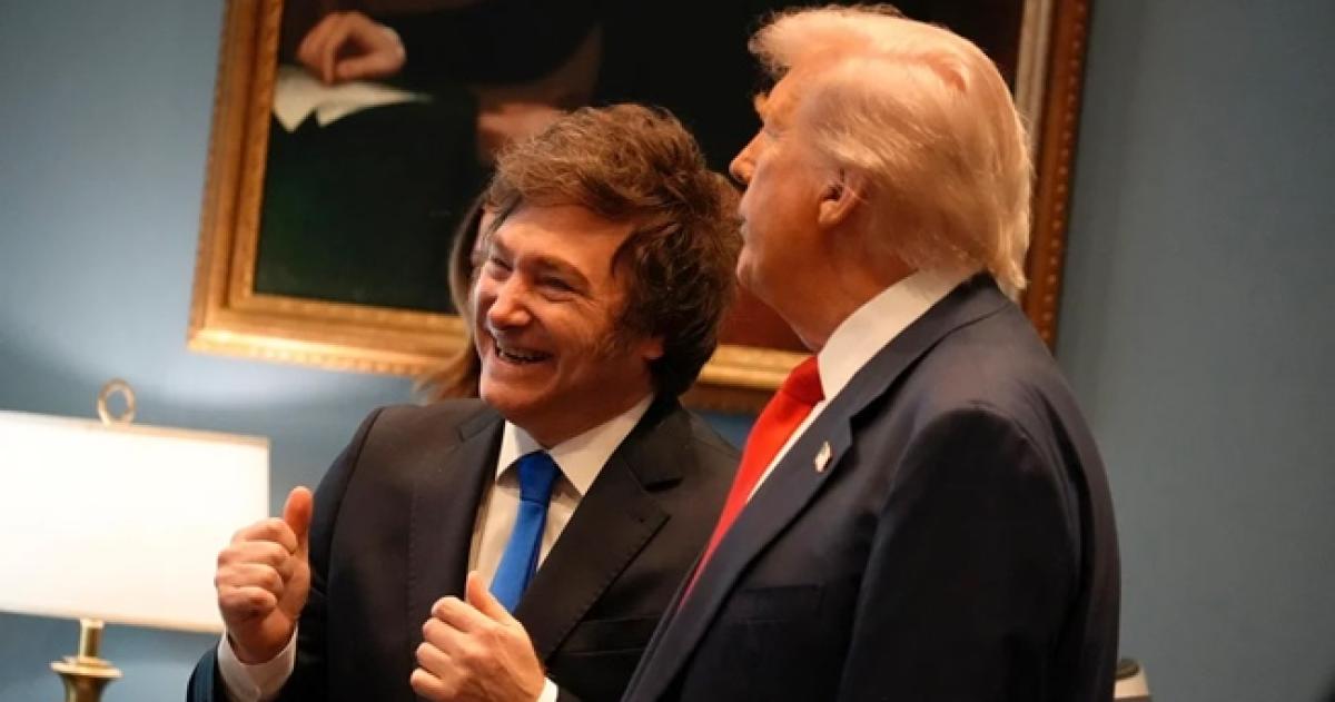 El Presidente Milei negó negociaciones con su par Donald Trump