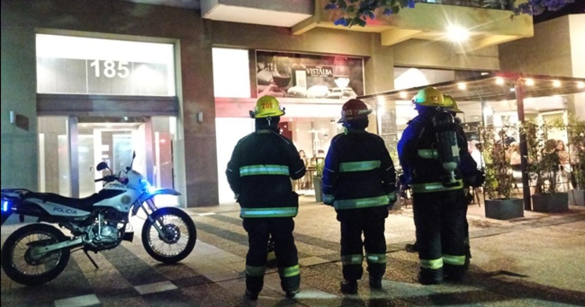 El foco se produjo en el edificio ubicado en la intersección de la Avenida y calle 5