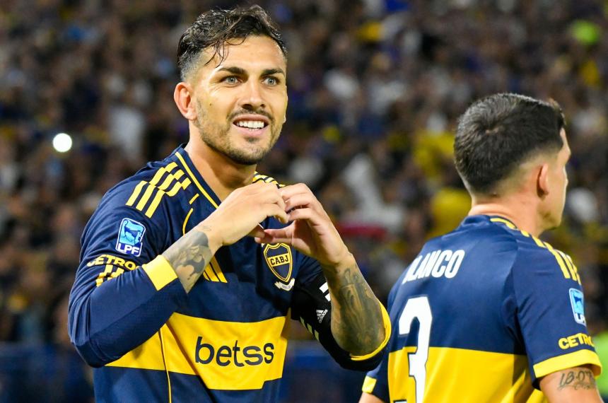 Paredes anotó de penal el segundo gol de Boca