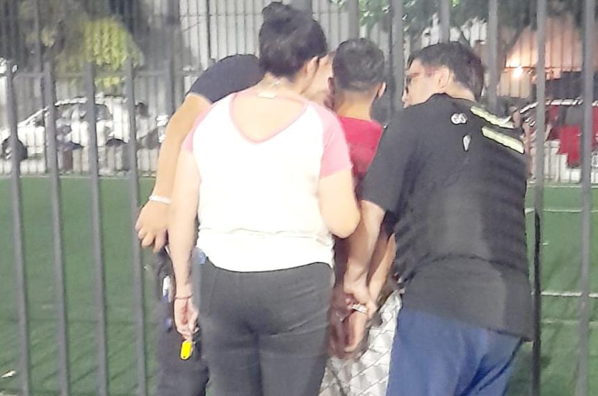 Tensioacuten en el Parque Lineal- frustran el robo de dos motos y una bicicleta