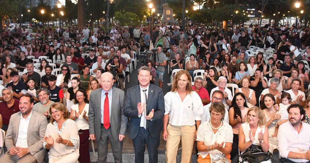 El acto se llevó a cabo este lunes por la tarde