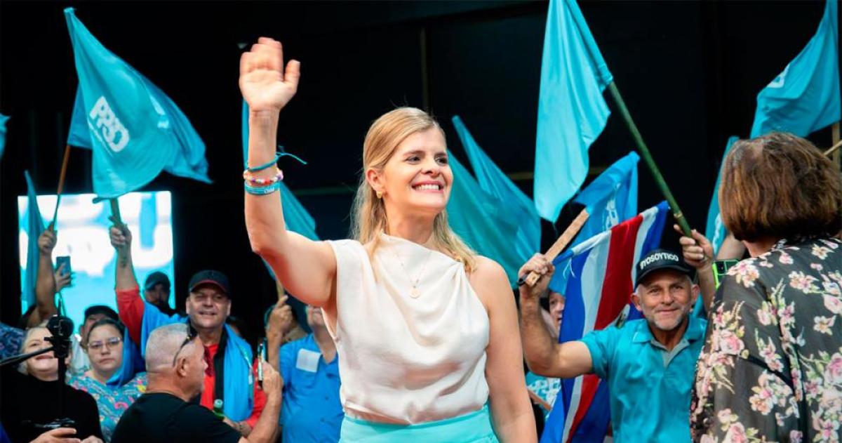 Laura Fernaacutendez ganoacute en primera vuelta en Costa Rica con un discurso de mano dura inspirado en Bukele