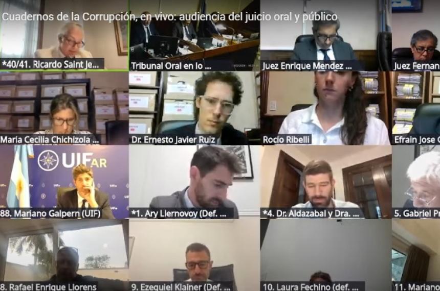 La causa se reanudó después de la feria judicial