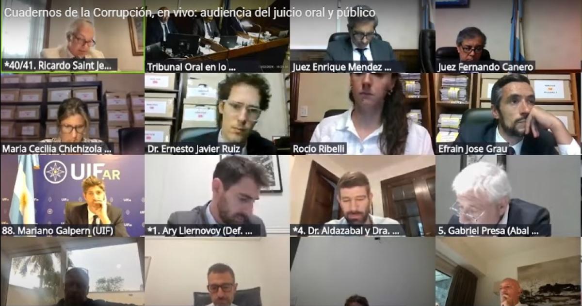 La causa se reanudó después de la feria judicial
