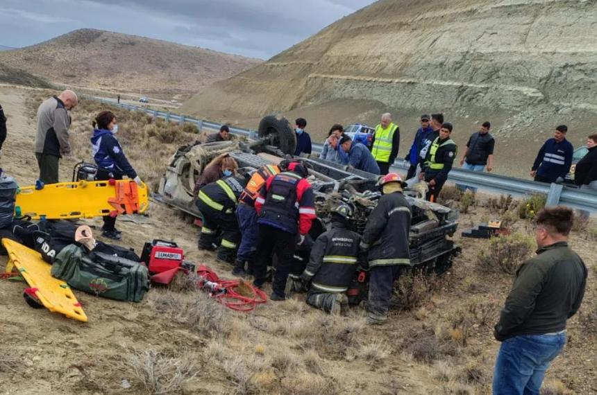El tr�gico vuelco que le costó la vida a Emanuel Leguizamón