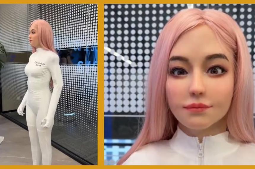 Moya el robot humanoide m�s realista marca un antes y después en la inteligencia artificial