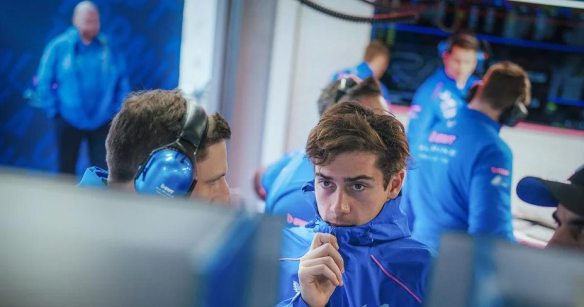 El argentino est� contento con el nuevo auto de Alpine