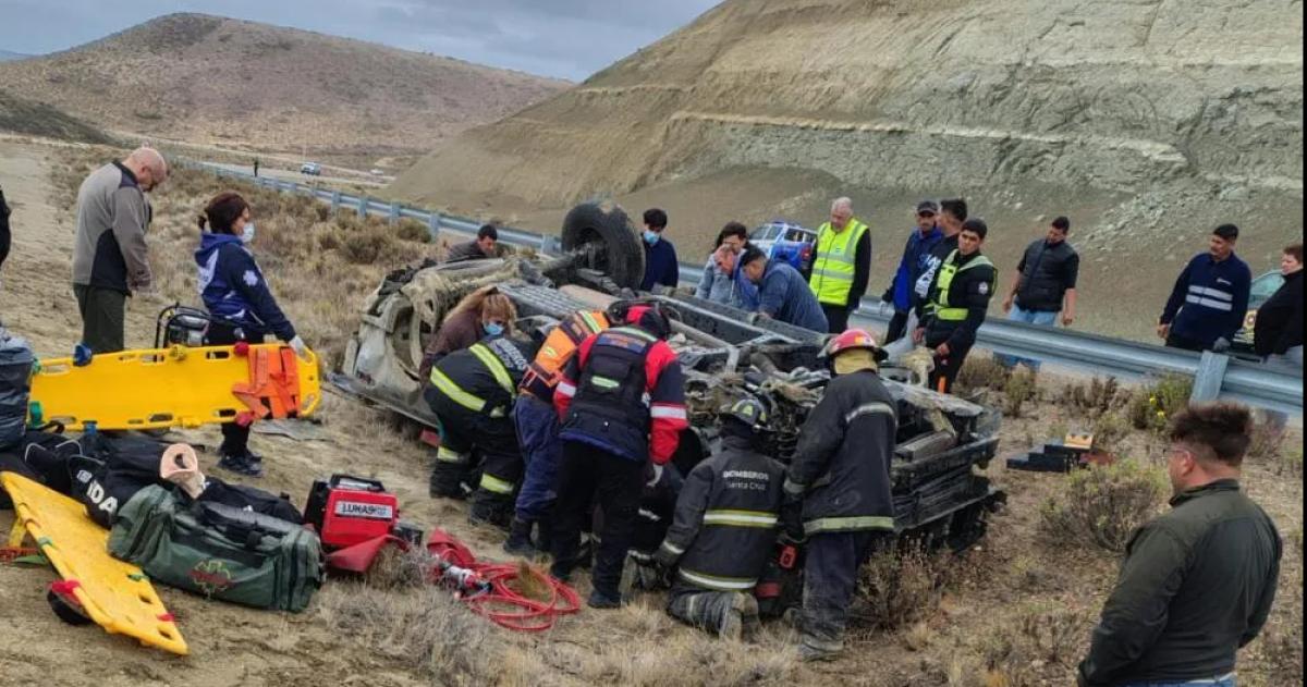 El tr�gico vuelco que le costó la vida a Emanuel Leguizamón