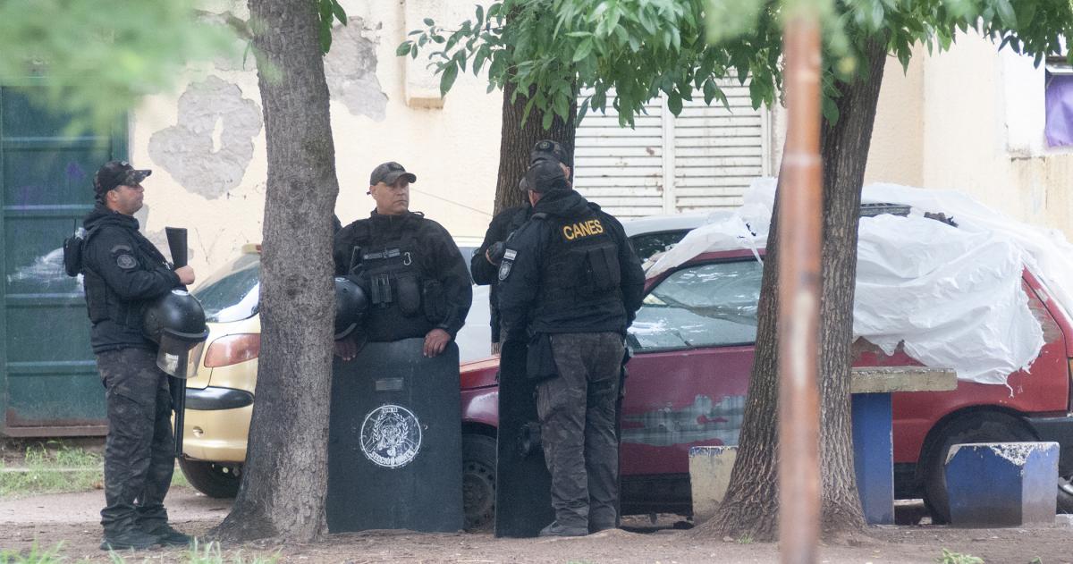 El allanamiento realizado este miércoles por la policía
