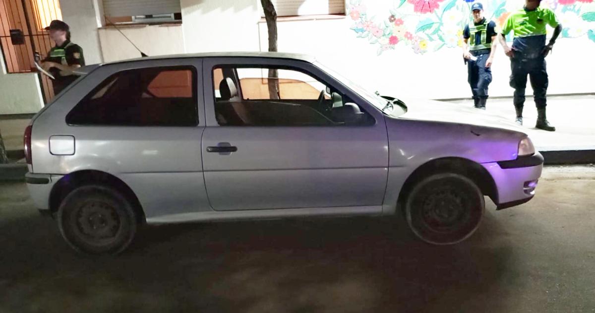  El confuctor terminó en la comisaría y su auto en el corralón