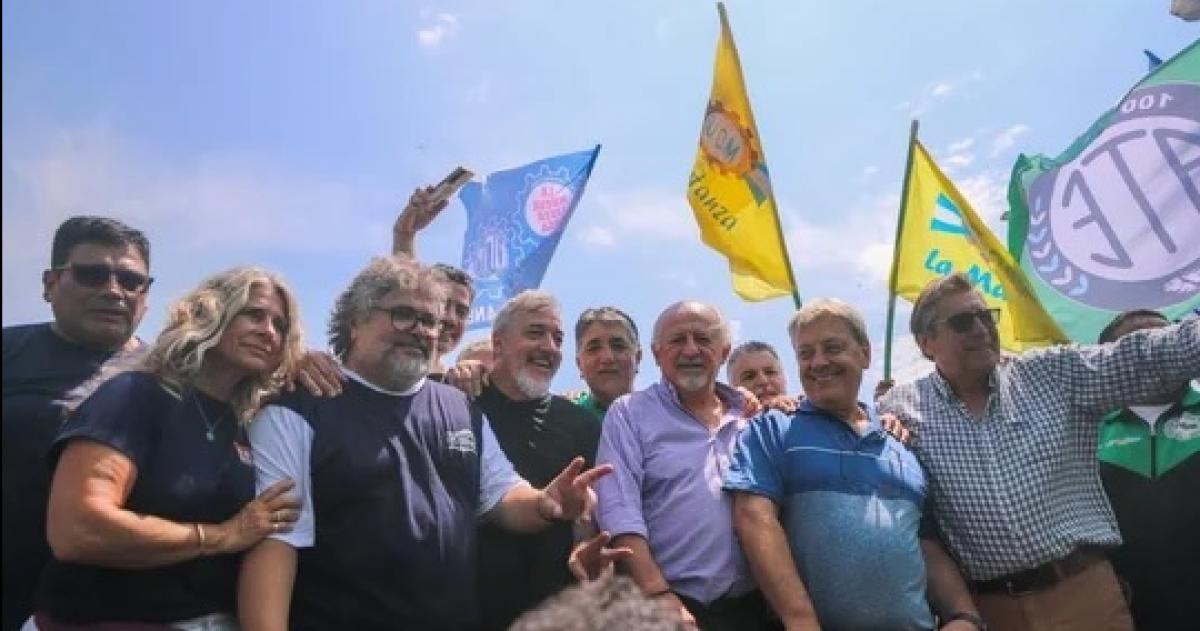 Dirigentes del Frente de Sindicatos Unidos (FreSU)