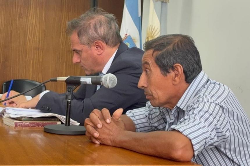 Ra�l Torres (de camisa) conducía un Ford Falcon con 172 gramos de alcohol por litro de sangre