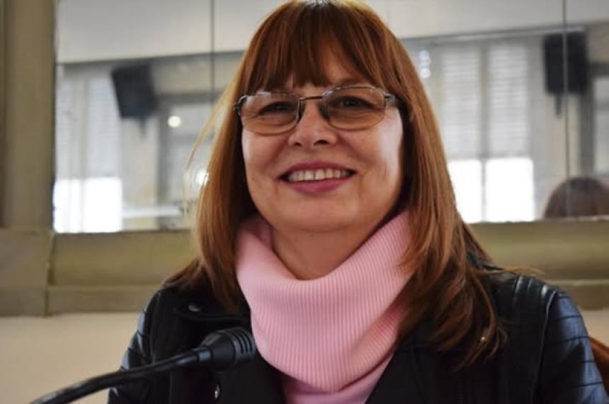 La vicepresidenta del Sanatorio Santa Rosa Analía Torres